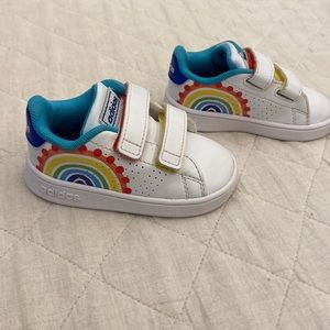 Toddler adidas advantage cf I size 5